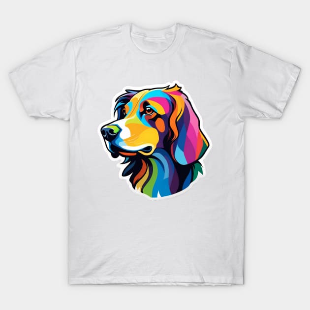 Rainbow Dog T-Shirt by One_look